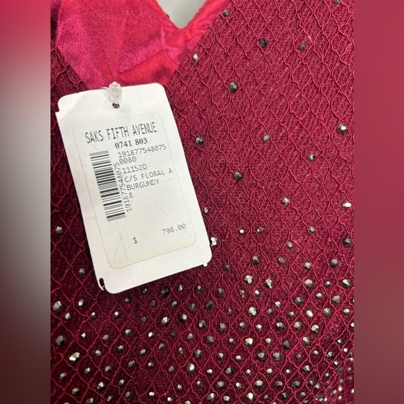 MAC DUGGAL 11152 NWT Floral Applique A-Line Evening Gown - Picture 7 of 7